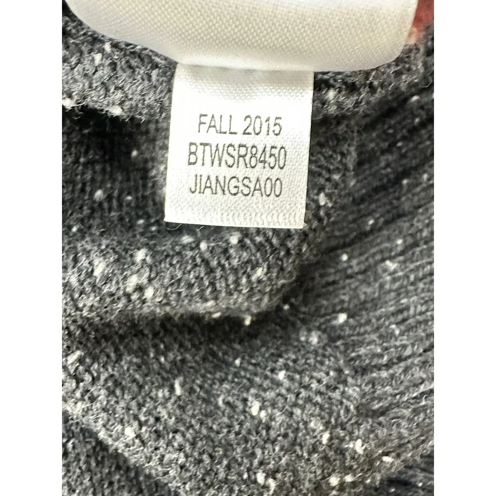 Tricots St. Raphael Sweater Mens XL Charcoal Striped Acrylic Blend Soft NWT